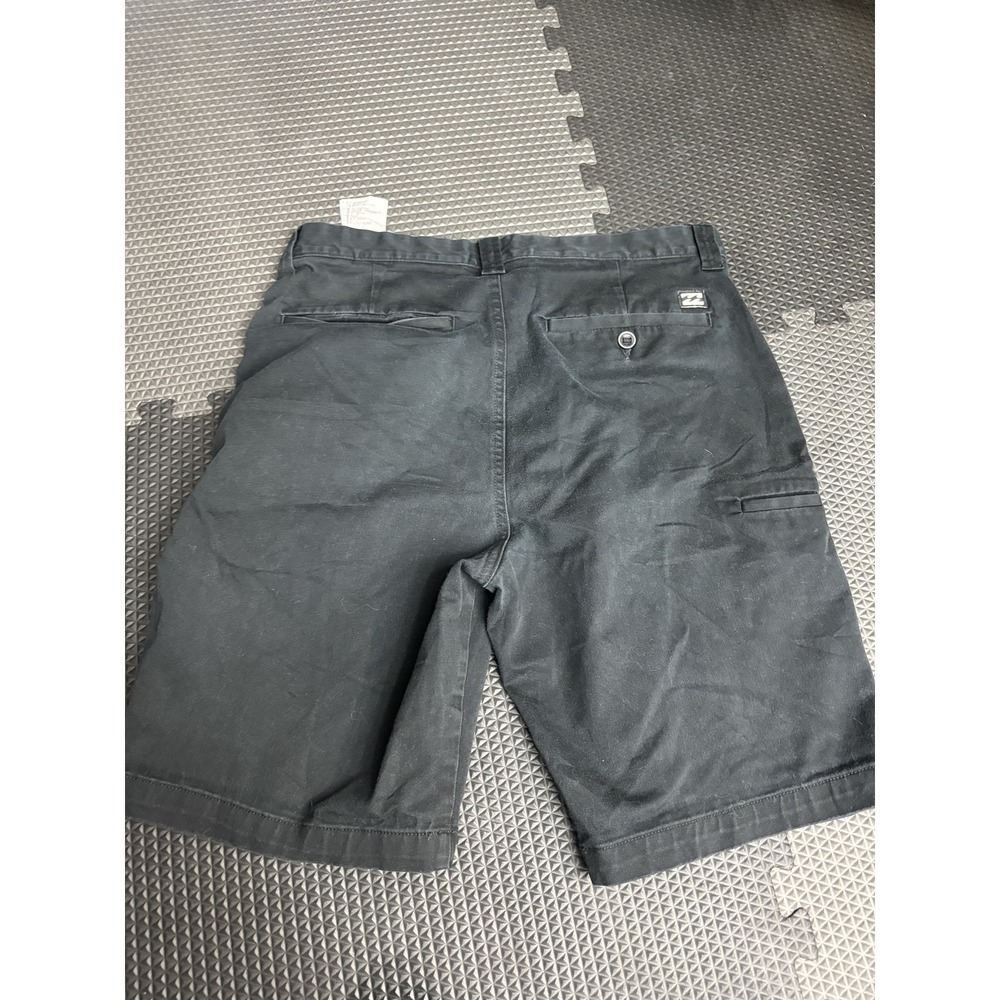 Billabong Men's Carter Stretch Shorts Size 32 Charcoal Gray Chino Walkshorts